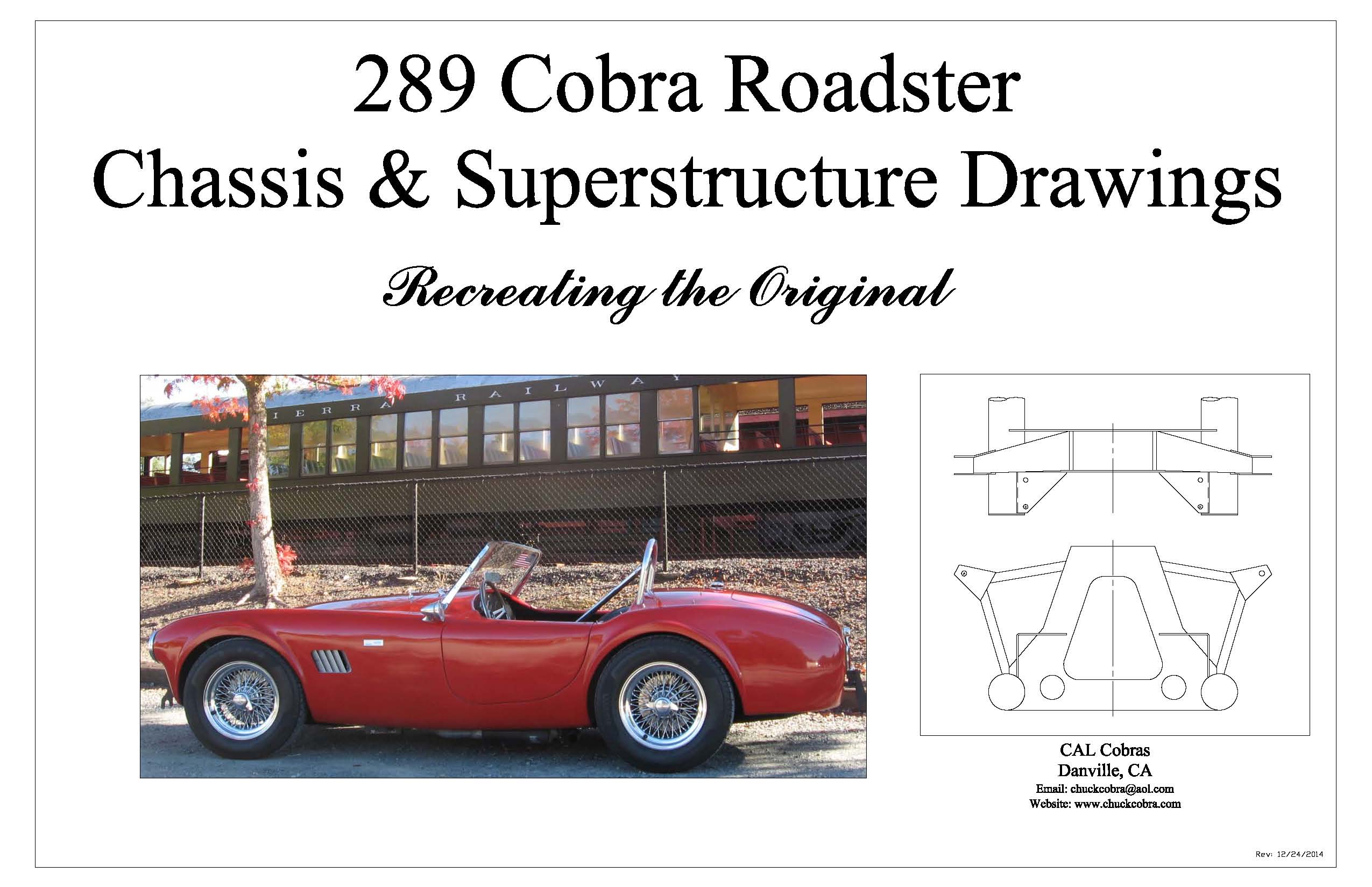 289 cobra chassis drawings