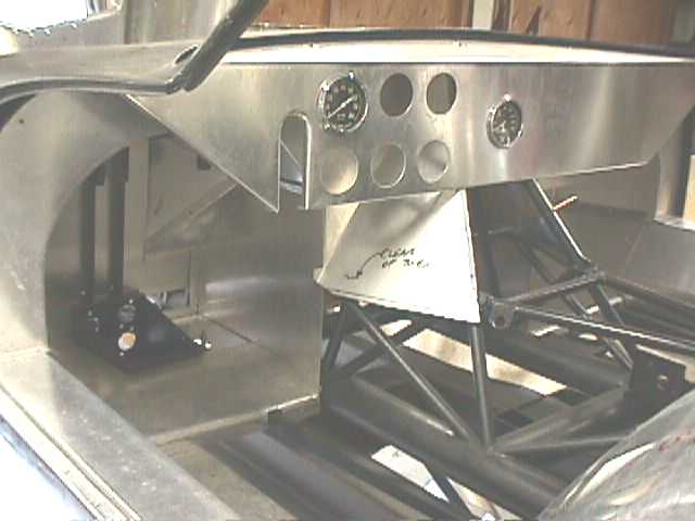 Daytona coupe cobra dash fabrication