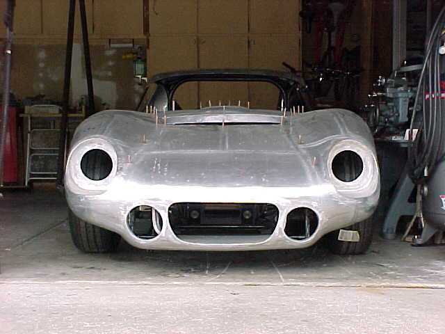Daytona coupe cobra aluminum body
