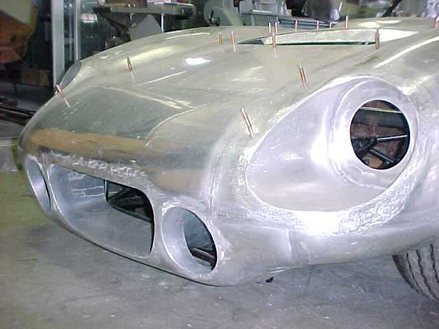 Daytona coupe cobra aluminum body