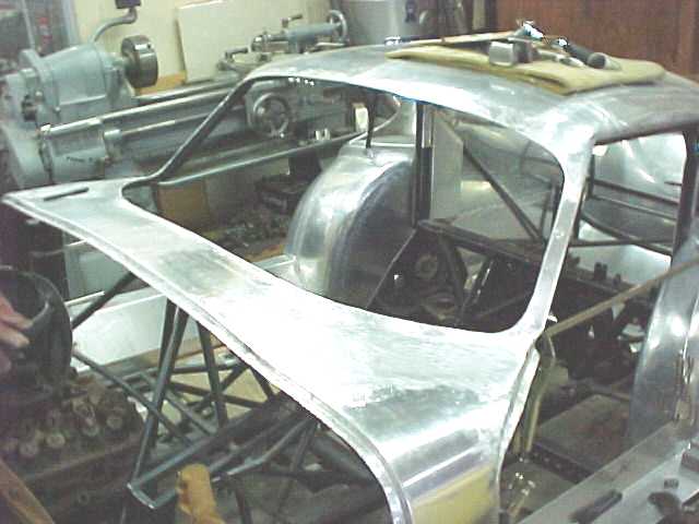 Daytona coupe cobra cowel fabrication