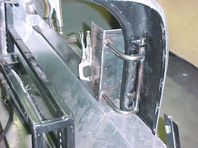 Daytona coupe cobra door fabrication